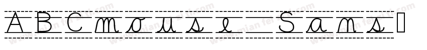 ABCmouse Sans字体转换